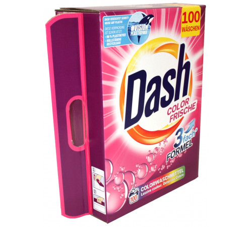 Стиральный порошок Dash Color Frische 6 кг
