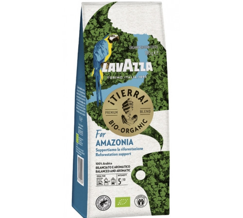 Кофе молотый LavAzza ¡Tierra! Bio-Organic for Amazonia 180 г
