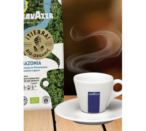 Кава мелена LavAzza  ¡Tierra! Bio-Organic for Amazonia 180 г