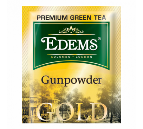 Чай зеленый Edems Ганпаудер Gold 50 г 25 пакетиков