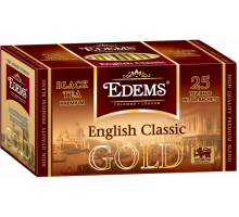 Чай чорний Edems Англійський Класичний Gold 50 г 25 пакетиків