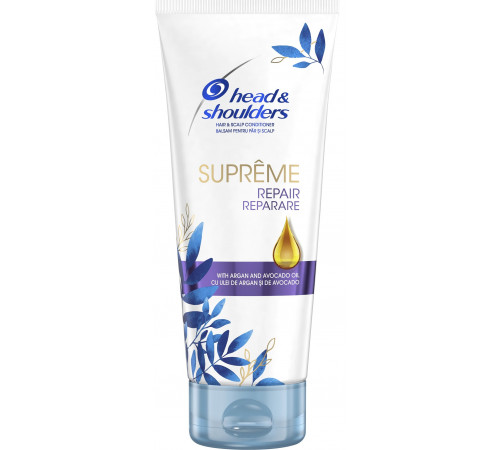 Бальзам Head & Shoulders Supreme Repair з олією Аргани та Авокадо 220 мл