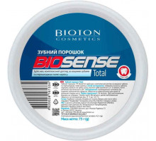 Зубний порошок Bioton Cosmetics Biosense Total 75 г