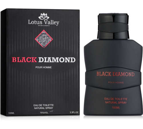 Туалетна вода чоловіча Lotus Valley Black Diamond 100 мл