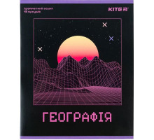 Зошит предметний Kite Географія Клітинка 48 аркушів