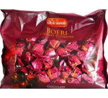 Шоколадні цукерки вишня у лікері Dolciando Boeri 1 кг