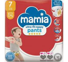 Підгузки-трусики Mamia 7 (17+ кг) 28 шт