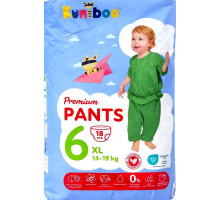 Підгузки-трусики Kuniboo Premium 6 (14-19 кг) 18 шт