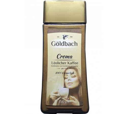 Кофе растворимый Goldbach Crema 150 г