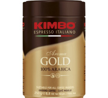 Кофе молотый Kimbo Aroma Gold банка 250 г