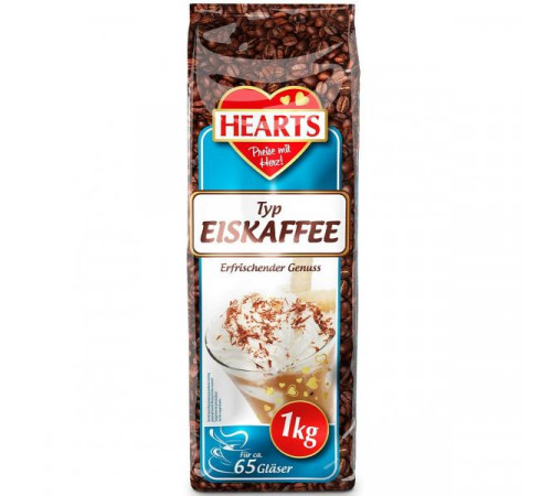 Капучіно HEARTS Eiskaffee Erfrischender Genuss 1 кг