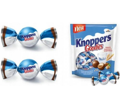 Цукерки Knoppers Goodies 180 г