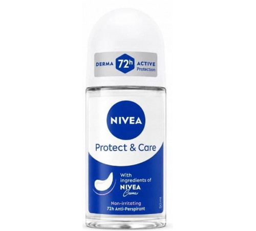 Дезодорант кульковий жіночий Nivea Protect & Care 50 мл
