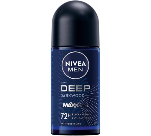 Дезодорант шариковый мужской Nivea Deep Darkwood 50 мл