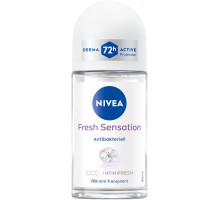 Дезодорант кульковий жіночий Nivea Fresh Sensation Antibacterial 50 мл