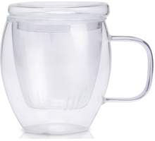 Заварювальна чашка зі скляним ситом S&T 201-17 Finestra 300 мл