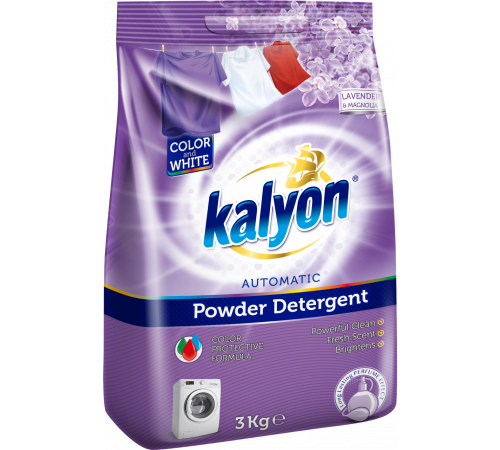 Пральний порошок Kalyon Lavender & Magnolia 3 кг 30 циклів прання