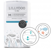Підгузки для плавання Lillydoo M (9-15 кг) 11 шт