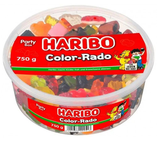 Цукерки желейні Haribo Color-Rado Party Box 750 г