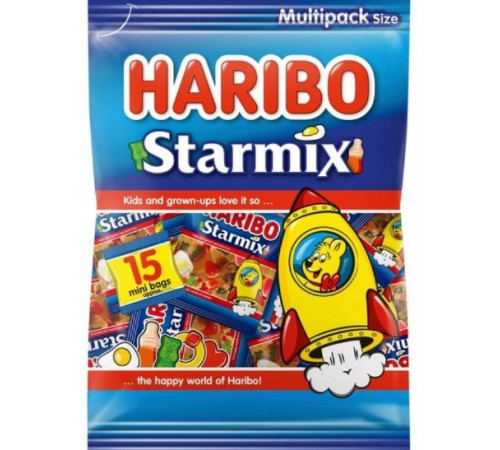 Цукерки желейні Haribo Starmix mini 375 г
