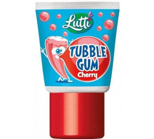 Рідка жуйка в тюбику Lutti Tubble Cherry 35 г