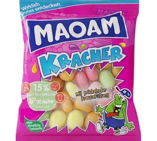 Жувальні цукерки Maoam Kracher 200 г