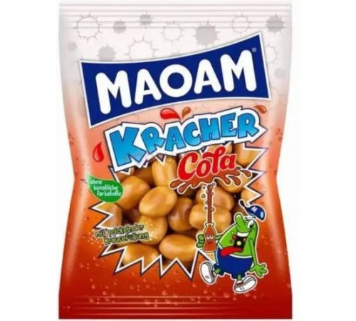 Жувальні цукерки Maoam Kracher Cola 200 г
