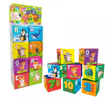 Кубики м'які 40413 4 Fun Game Club