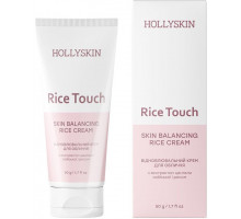 Відновлювальний крем для обличчя Hollyskin Rice Touch з екстрактом центели азійської і рисом 50 г