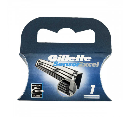 Змінний картридж  для гоління Gillette Sensor Excel 1 шт