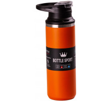 Термос Bottle Sport 5010 с оранжевым ручкой 550 мл