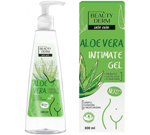 Гель для інтимної гігієни Beautyderm Aloe Vera 300 мл