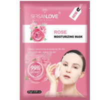 Тканинна маска для обличчя Sersanlove Rose 25 г