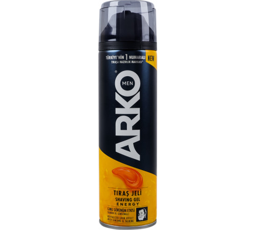 Гель для гоління Arko Energy 200 мл