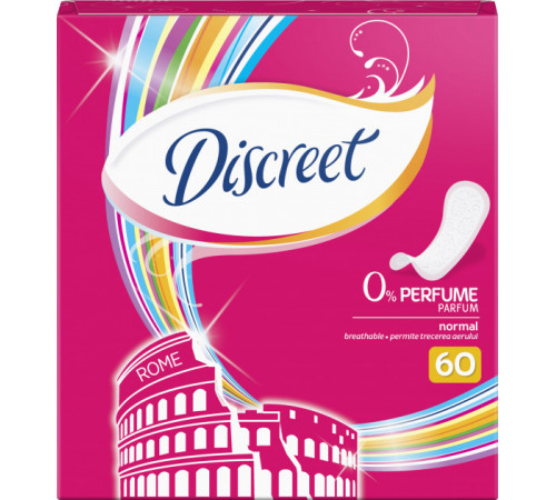 Ежедневные гигиенические прокладки Discreet Normal 60 шт