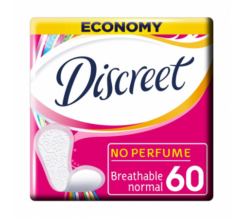 Ежедневные гигиенические прокладки Discreet Normal 60 шт