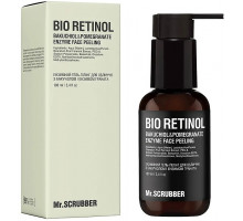 Ензимний гель-пілінг для обличчя Mr. Scrubber Bio Retinol з Бакучіолом і ензимом Граната 100 мл
