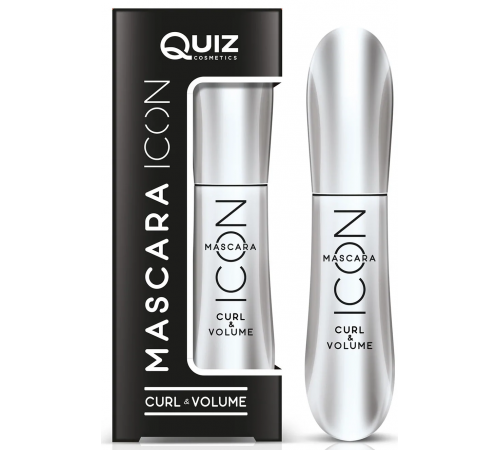 Туш для вій Quiz Cosmetics Icon Mascara Підкручування та Об'єм 9 г