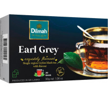 Чай чорний Dilmah Earl Grey 20 пакетиків 30 г