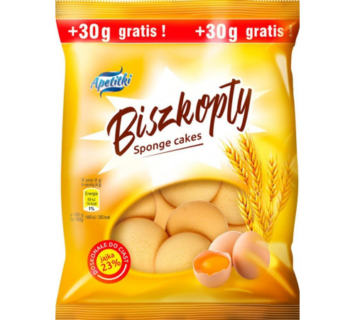 Печиво Apetitki Biszkopty 150 г