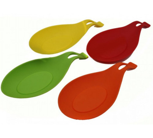 Підставка під ложку силіконова 84577 20 х 9 см в асортименті