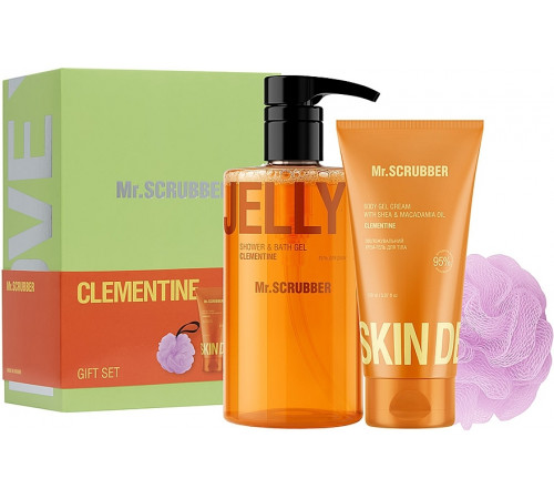 Подарунковий набір жіночий Mr.Scrubber Clementine