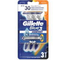 Бритви одноразові чоловічі Gillette Blue 3 Comfort 3 шт