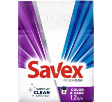 Пральний порошок Savex Automat Premium Color & Care 1.2 кг