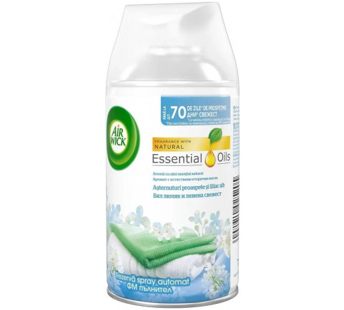 Змінний балон Air Wick Свіжий льон та білий бузок 250 мл