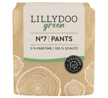Эко подгузники-трусики Lillydoo Green размер 7 (17+ кг) 17 шт