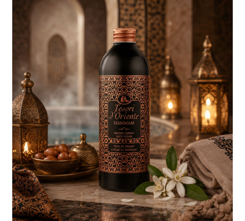Парфюмированный крем-гель для душа Tesori d\'Oriente Hammam 500 мл