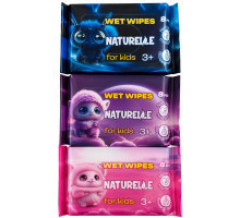 Вологі серветки для дітей Naturelle 8 шт