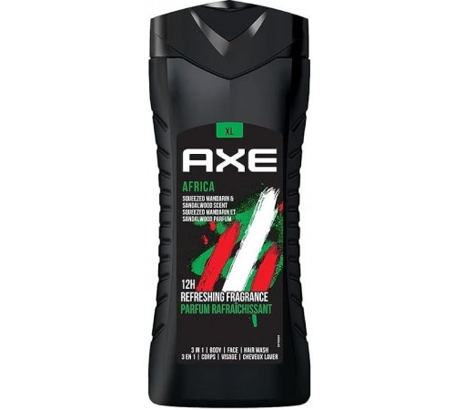 Гель для душу Axe 3in1 Africa 400 мл
