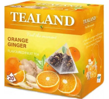 Чай фруктовий Tealand Orange & Ginger 20 пірамідок 40 г